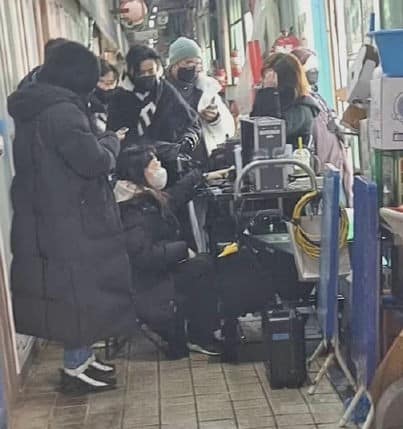 Chinese Actress Fan Bing Bing Spotted Filming in Korea
